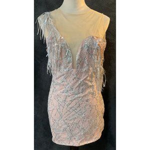 NWT Women's ASexyProm Sequined Dress size 8